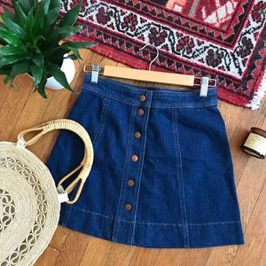 Madewell Denim Skirt